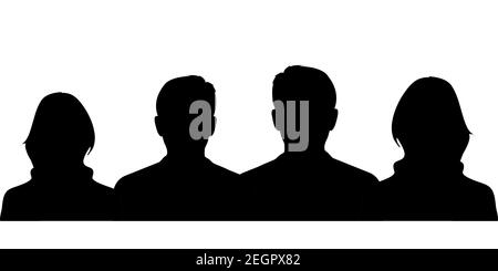Squad-Symbol in verschiedenen Stil Vektor-Illustration. Stock Vektor