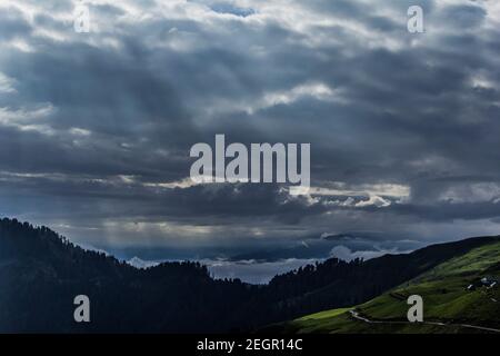 Verschiedene Ansichten von Kullu, Himachal Pradesh Stockfoto