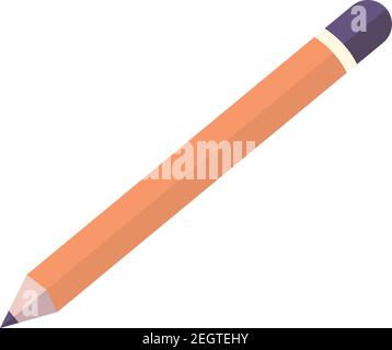 Bleistift Schule Versorgung isometrische Symbol Vektor Illustration Design Stock Vektor