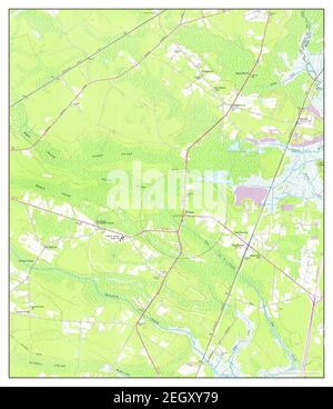 Dorchester, Georgia, Karte 1958, 1:24000, Vereinigte Staaten von Amerika von Timeless Maps, Daten U.S. Geological Survey Stockfoto