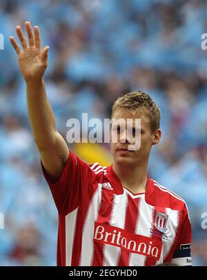 Aktenfoto vom 14-05-2011 von Ryan Shawcross von Stoke City. Ausgabedatum: Freitag, 19. Februar 2021. Stockfoto