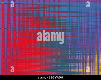 Kreative helle abstrakte Hintergrund, trendige geometrische Regenbogen-Muster, Krawatte Farbstoff-Design Stockfoto