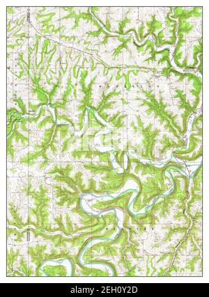 Dorchester, Iowa, Karte 1971, 1:24000, Vereinigte Staaten von Amerika von Timeless Maps, Daten U.S. Geological Survey Stockfoto