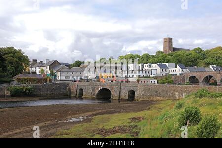 Newport oder Baile Uí Fhiacháin in der Grafschaft Mayo Irland Stockfoto