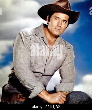 CLINT WALKER (1927-2018) amerikanischer Schauspieler und Sänger 1960 Stockfoto