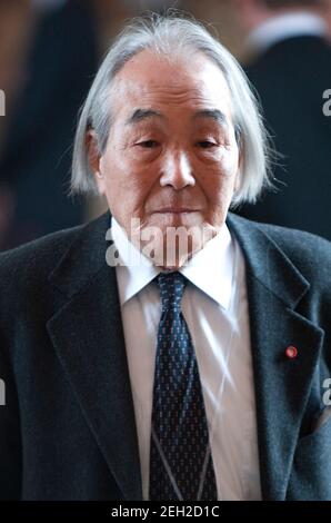 Rom, Italien. Februar 2021, 18th. Ass;UNTERHALTUNG (ALLGEMEIN)enjiro Azuma, italienisch in Kengiro Azuma (Yamagata, 12. März 1926 - Mailand, 15. Oktober 2016) war ein japanischer Bildhauer, Maler und eingebürgerter italienischer Lehrer.Fotoarchiv 2012 Credit: dpa/Alamy Live News Stockfoto