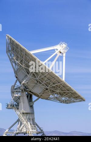 Radioteleskop, National Radio Astronomy Observatory (Nrao) Sehr große Array (VLA), in der Nähe von Magdalena, New Mexiko USA Stockfoto