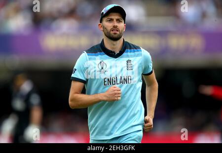 Aktenfoto vom 14-07-2019 von Englands Mark Wood. Ausgabedatum: Freitag, 19. Februar 2021. Stockfoto