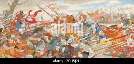 The Turbulens of Conflict (Jeanne d'Arc-Serie: IV), ca. Ende 1909-Anfang 1913. Stockfoto