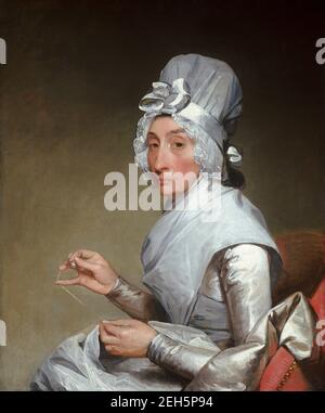 Catherine Brass Yates (Frau Richard Yates), 1793/1794. Stockfoto