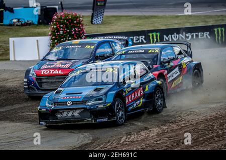 Während der Capitalbox World RX of Finland, 3rd Runde der FIA World Rallycross Championship 2020, FIA WRX, vom 29. Bis 30. August 2020 auf dem Tykkimaki, in Kouvola, Finnland - Foto Paulo Maria / DPPI Stockfoto