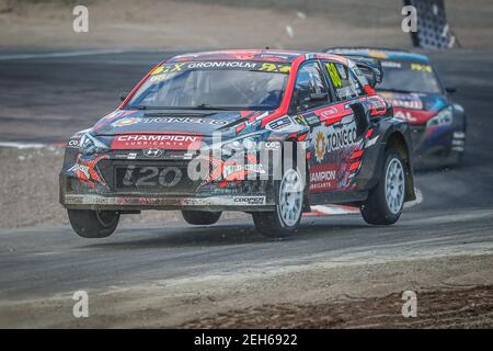 Während der Capitalbox World RX of Finland, 3rd Runde der FIA World Rallycross Championship 2020, FIA WRX, vom 29. Bis 30. August 2020 auf dem Tykkimaki, in Kouvola, Finnland - Foto Paulo Maria / DPPI Stockfoto