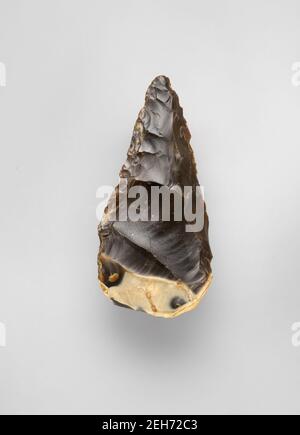 Biface, Acheulean, 700.000-200.000 B.C. Stockfoto