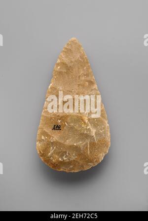 Biface, Acheulean, 700.000-200.000 B.C. Stockfoto