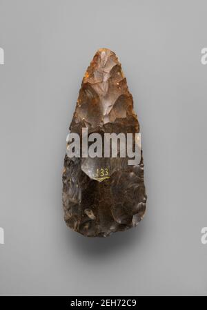 Biface, Acheulean, 700.000-200.000 B.C. Stockfoto