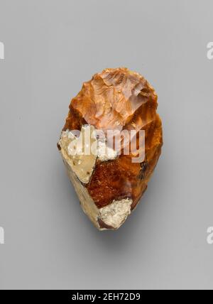 Biface, Acheulean, 700.000-200.000 B.C. Stockfoto