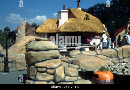 Ausschnitt aus dem Movie Park in Bottrop-Kirchhellen, Deutschland Stockfoto