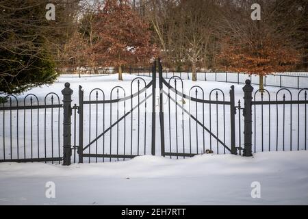 Little Falls Friends Meeting - Quaker Meeting House in Harford County Maryland Stockfoto
