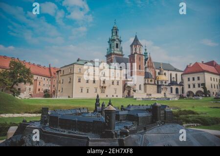 Königliche Erzkathedrale Basilika St. Stanislaus und Wenzel auf Wawel HIL Stockfoto