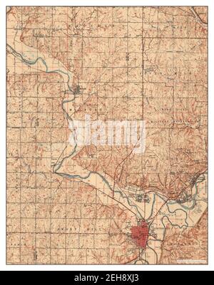 Fort Riley, Kansas, Karte 1947, 1:62500, Vereinigte Staaten von Amerika von Timeless Maps, Daten U.S. Geological Survey Stockfoto