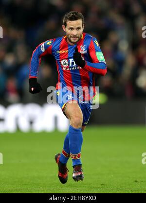 Datei Foto vom 12-12-2017 von Yohan Cabaye, Crystal Palace. Ausgabedatum: Freitag, 19. Februar 2021. Stockfoto