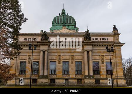 Zgorzelec Gorlitz Januar 27 2020 Kulturhaus der Stadt Stockfoto