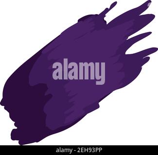 Symbol für violette Lippenstift-Farbe. Isometrisch von violetten Lippenstift Farbe Vektor-Symbol für Web-Design isoliert auf weißem Hintergrund Stock Vektor