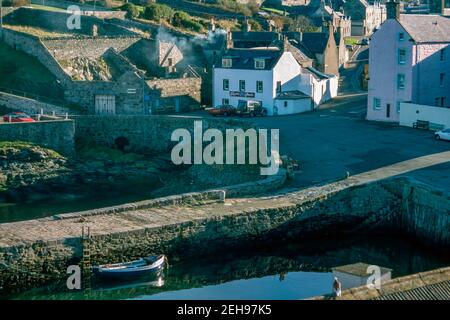 Portsoy Harbour der Moray Firth in Aberdeenshire Schottland Stockfoto