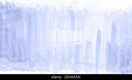 Blaue Aquarell Hintergrund weiche Textur. Stockfoto