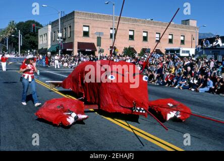 Hummerwagen in Doo Dah Parade, Pasadena, CA Stockfoto