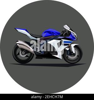 Schnelle extreme Sport Fahrrad Vektor eps10 Illustration Symbol Stock Vektor