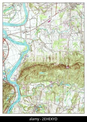 Mt Holyoke, Massachusetts, Karte 1964, 1:25000, Vereinigte Staaten von Amerika von Timeless Maps, Daten U.S. Geological Survey Stockfoto