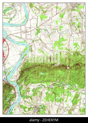 Mt Holyoke, Massachusetts, Karte 1964, 1:24000, Vereinigte Staaten von Amerika von Timeless Maps, Daten U.S. Geological Survey Stockfoto