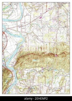 Mt Holyoke, Massachusetts, Karte 1964, 1:25000, Vereinigte Staaten von Amerika von Timeless Maps, Daten U.S. Geological Survey Stockfoto