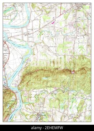 Mt Holyoke, Massachusetts, Karte 1964, 1:25000, Vereinigte Staaten von Amerika von Timeless Maps, Daten U.S. Geological Survey Stockfoto