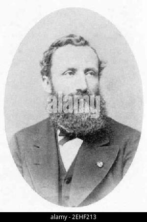 Pagenstecher Porträt alexander 1828-1879. Stockfoto