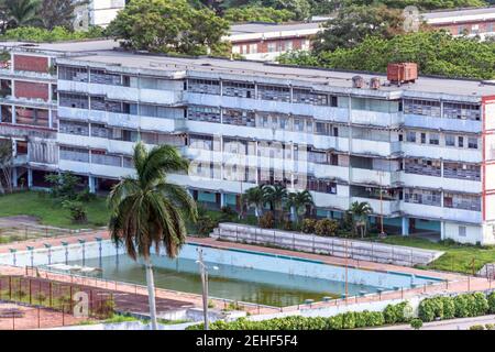 Die Sportschule namens Manuel 'Piti' Fajardo, Santa Clara, Kuba, 2014 Stockfoto