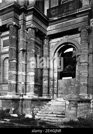 Palais des Tuileries - Ruines - Paris - Médiathèque de l'architecture et du patrimoine Stockfoto