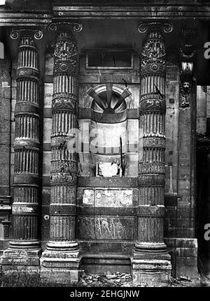 Palais des Tuileries - Ruines - Paris - Médiathèque de l'architecture et du patrimoine Stockfoto