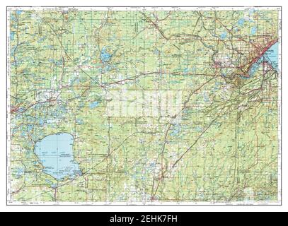 Duluth, Minnesota, Karte 1953, 1:250000, Vereinigte Staaten von Amerika von Timeless Maps, Daten U.S. Geological Survey Stockfoto