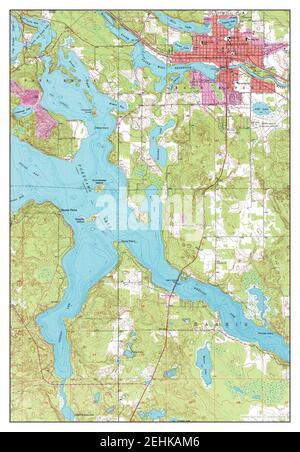 Grand Rapids, Minnesota, Karte 1953, 1:24000, Vereinigte Staaten von Amerika von Timeless Maps, Daten U.S. Geological Survey Stockfoto