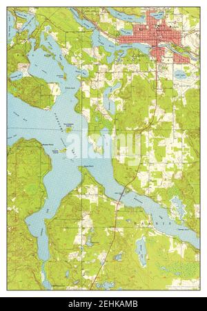 Grand Rapids, Minnesota, Karte 1953, 1:24000, Vereinigte Staaten von Amerika von Timeless Maps, Daten U.S. Geological Survey Stockfoto