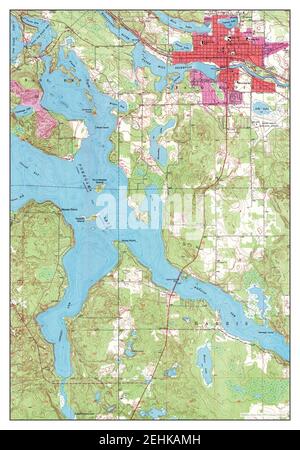 Grand Rapids, Minnesota, Karte 1953, 1:24000, Vereinigte Staaten von Amerika von Timeless Maps, Daten U.S. Geological Survey Stockfoto