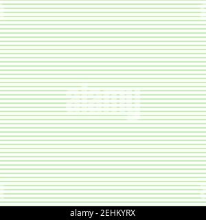 Rasterpapier. Abstrakt gestreifter Hintergrund mit Farbe horizontale Linien. Geometrische nahtlose Muster für Schule, Tapete, Texturen, Notizbuch. Liniertes Papier Stock Vektor