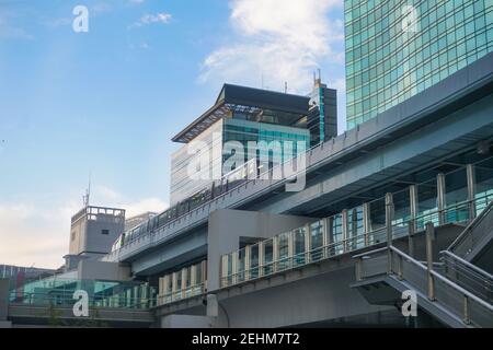 Metro Station Tokyo Futuristic Japan Stock Foto Stock Bilder Stock Bilder Stockfoto