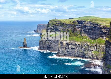 Cliffs of Moher Irland Reisen Atlantik Meer Natur Stockfoto