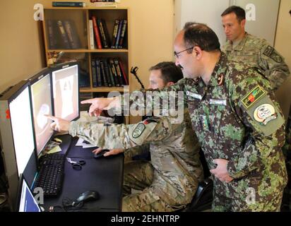 Partnerschaften bei der NATO Role 3 Multinational Medical Unit 141222 Stockfoto