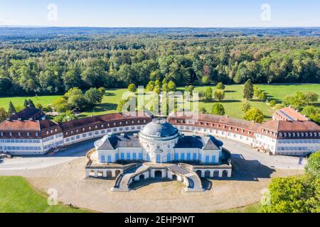 Solitude Schloss Stuttgart Luftbild Ansicht von oben Architektur Reise In Deutschland Bild Stockfoto