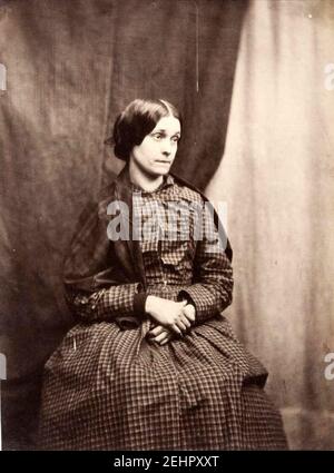 Patient, Surrey County Lunatic Asylum (H.W. Diamant). Stockfoto