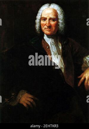 Paul Heinrich Dietrich Baron d'Holbach Roslin. Stockfoto